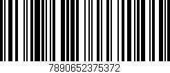 Código de barras (EAN, GTIN, SKU, ISBN): '7890652375372'