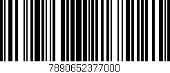Código de barras (EAN, GTIN, SKU, ISBN): '7890652377000'
