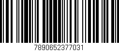 Código de barras (EAN, GTIN, SKU, ISBN): '7890652377031'