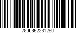 Código de barras (EAN, GTIN, SKU, ISBN): '7890652381250'