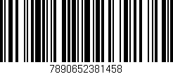 Código de barras (EAN, GTIN, SKU, ISBN): '7890652381458'