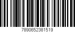 Código de barras (EAN, GTIN, SKU, ISBN): '7890652381519'