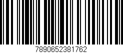 Código de barras (EAN, GTIN, SKU, ISBN): '7890652381762'