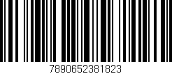 Código de barras (EAN, GTIN, SKU, ISBN): '7890652381823'