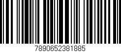 Código de barras (EAN, GTIN, SKU, ISBN): '7890652381885'