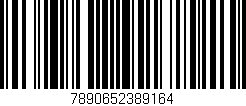 Código de barras (EAN, GTIN, SKU, ISBN): '7890652389164'