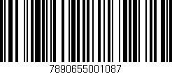 Código de barras (EAN, GTIN, SKU, ISBN): '7890655001087'