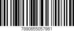 Código de barras (EAN, GTIN, SKU, ISBN): '7890655057961'