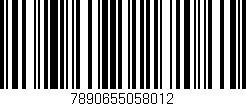 Código de barras (EAN, GTIN, SKU, ISBN): '7890655058012'