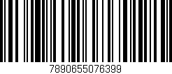 Código de barras (EAN, GTIN, SKU, ISBN): '7890655076399'