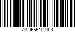 Código de barras (EAN, GTIN, SKU, ISBN): '7890655109806'