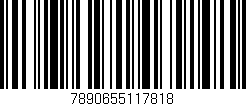 Código de barras (EAN, GTIN, SKU, ISBN): '7890655117818'