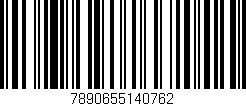 Código de barras (EAN, GTIN, SKU, ISBN): '7890655140762'