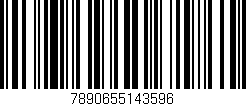 Código de barras (EAN, GTIN, SKU, ISBN): '7890655143596'