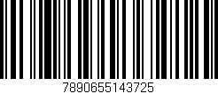 Código de barras (EAN, GTIN, SKU, ISBN): '7890655143725'