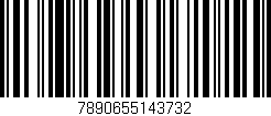 Código de barras (EAN, GTIN, SKU, ISBN): '7890655143732'