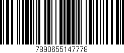 Código de barras (EAN, GTIN, SKU, ISBN): '7890655147778'