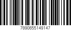 Código de barras (EAN, GTIN, SKU, ISBN): '7890655149147'