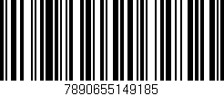 Código de barras (EAN, GTIN, SKU, ISBN): '7890655149185'