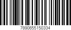 Código de barras (EAN, GTIN, SKU, ISBN): '7890655150334'