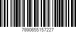 Código de barras (EAN, GTIN, SKU, ISBN): '7890655157227'