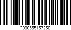 Código de barras (EAN, GTIN, SKU, ISBN): '7890655157258'