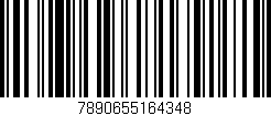 Código de barras (EAN, GTIN, SKU, ISBN): '7890655164348'