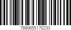 Código de barras (EAN, GTIN, SKU, ISBN): '7890655170233'