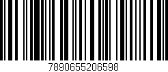 Código de barras (EAN, GTIN, SKU, ISBN): '7890655206598'