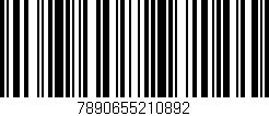 Código de barras (EAN, GTIN, SKU, ISBN): '7890655210892'