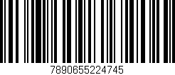 Código de barras (EAN, GTIN, SKU, ISBN): '7890655224745'