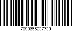 Código de barras (EAN, GTIN, SKU, ISBN): '7890655237738'
