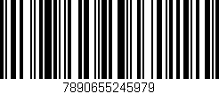 Código de barras (EAN, GTIN, SKU, ISBN): '7890655245979'