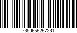 Código de barras (EAN, GTIN, SKU, ISBN): '7890655257361'