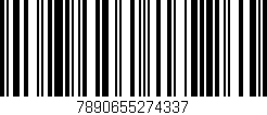 Código de barras (EAN, GTIN, SKU, ISBN): '7890655274337'