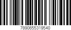 Código de barras (EAN, GTIN, SKU, ISBN): '7890655319540'