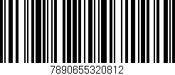 Código de barras (EAN, GTIN, SKU, ISBN): '7890655320812'