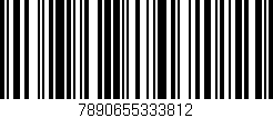 Código de barras (EAN, GTIN, SKU, ISBN): '7890655333812'