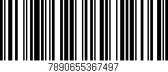 Código de barras (EAN, GTIN, SKU, ISBN): '7890655367497'
