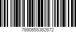 Código de barras (EAN, GTIN, SKU, ISBN): '7890655382872'