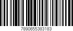 Código de barras (EAN, GTIN, SKU, ISBN): '7890655383183'