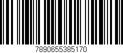 Código de barras (EAN, GTIN, SKU, ISBN): '7890655385170'