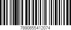 Código de barras (EAN, GTIN, SKU, ISBN): '7890655412074'