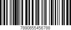 Código de barras (EAN, GTIN, SKU, ISBN): '7890655456788'