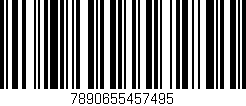 Código de barras (EAN, GTIN, SKU, ISBN): '7890655457495'