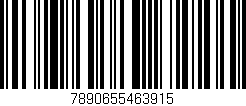 Código de barras (EAN, GTIN, SKU, ISBN): '7890655463915'