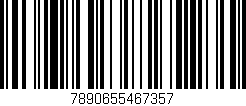 Código de barras (EAN, GTIN, SKU, ISBN): '7890655467357'