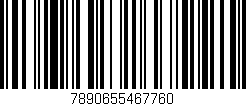 Código de barras (EAN, GTIN, SKU, ISBN): '7890655467760'