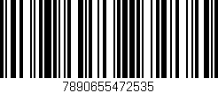 Código de barras (EAN, GTIN, SKU, ISBN): '7890655472535'