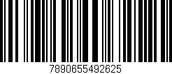 Código de barras (EAN, GTIN, SKU, ISBN): '7890655492625'